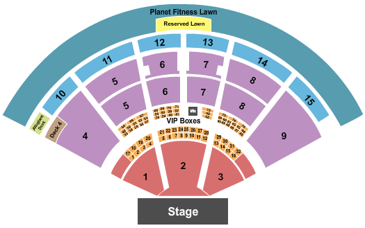 Truliant Amphitheater James Taylor Seating Chart